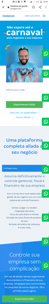 otimização de conversão mobile