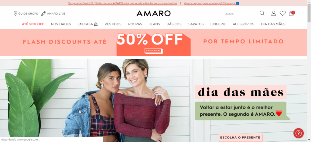 análise dia das mães amaro