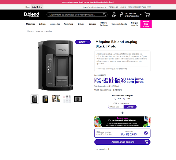 upsell bblend