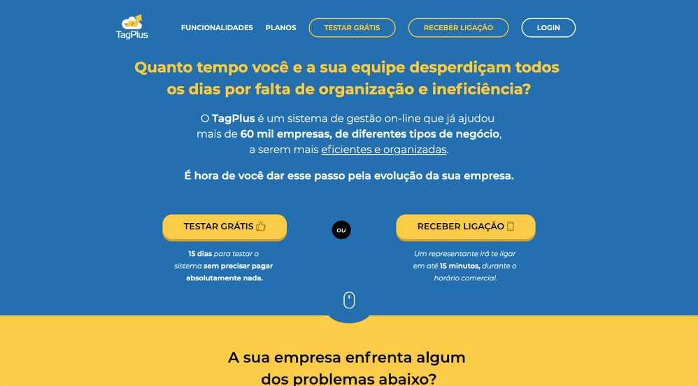 tagplus landing page